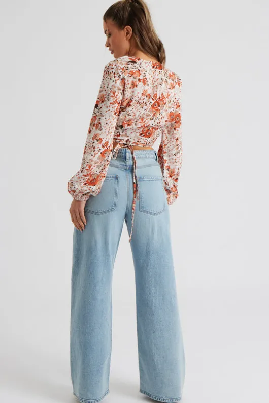 Allegra Tie Waist Top