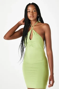 Amalfi Key Hole Halter Dress