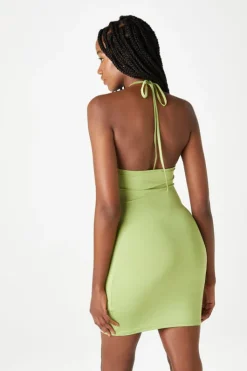 Amalfi Key Hole Halter Dress