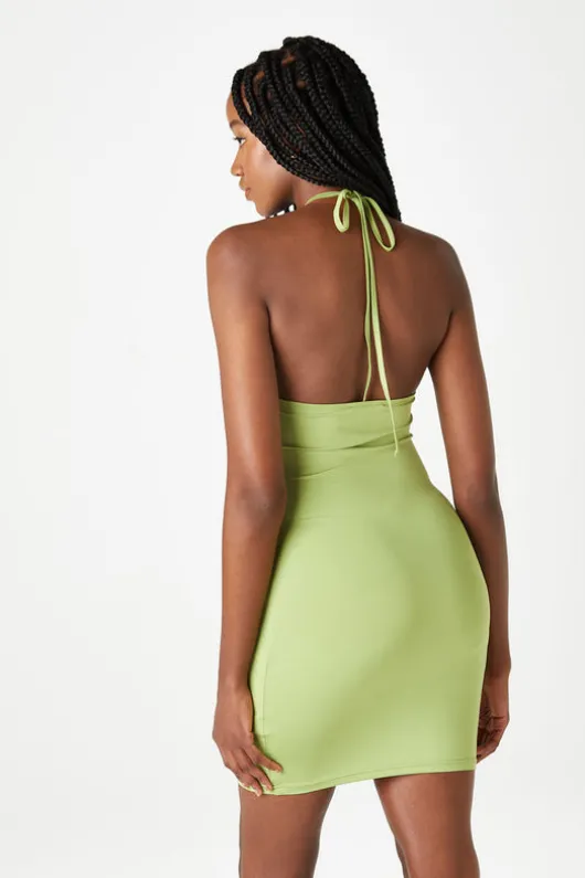 Amalfi Key Hole Halter Dress