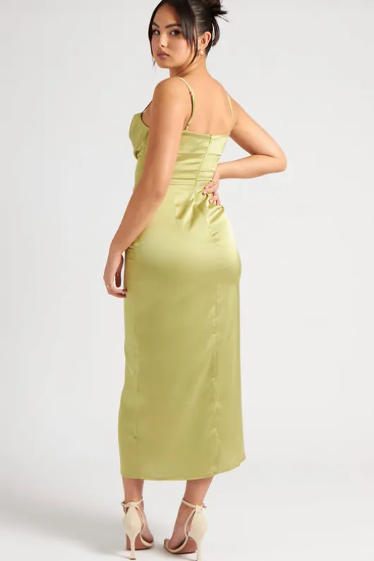 Belle Corset Midi Dress
