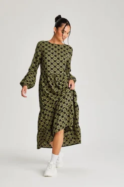 Billie Olive Floral Smock Dress