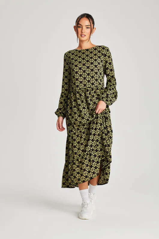 Billie Olive Floral Smock Dress