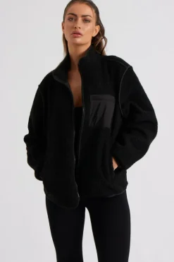 Black Fleece Jacket
