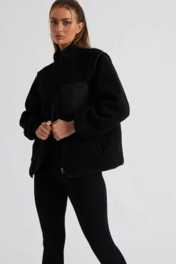 Black Fleece Jacket