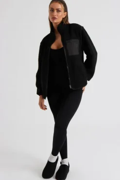 Black Fleece Jacket