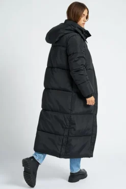 Black Maxi Puffer