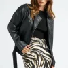 Black Oversized Biker