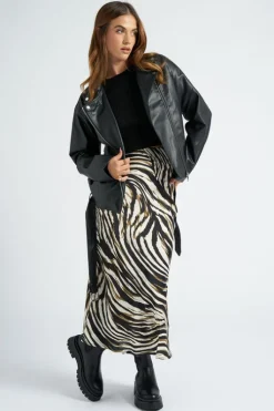 Black Oversized Biker