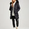 Black Stockholme Padded Puffer Jacket