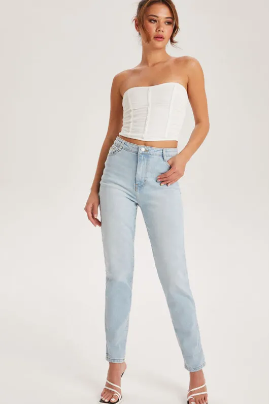 Bleach Mom Jean