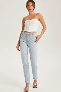 Bleach Mom Jean