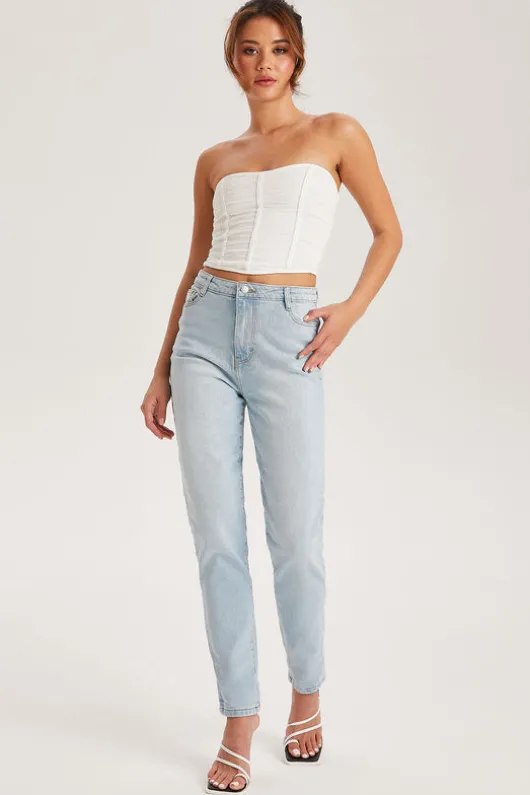 Bleach Mom Jean