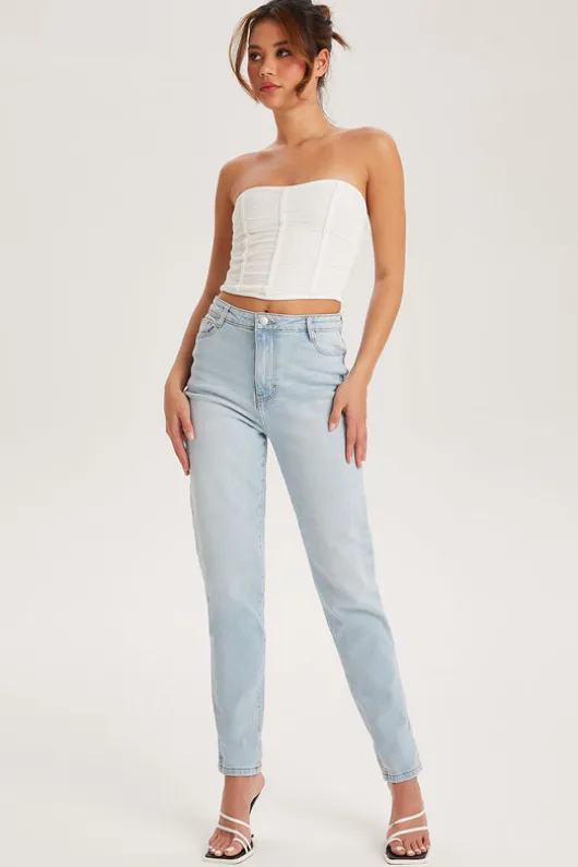 Bleach Mom Jean