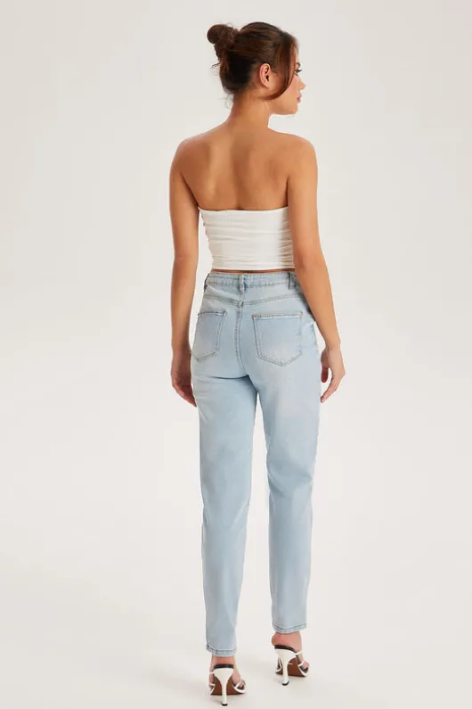 Bleach Mom Jean