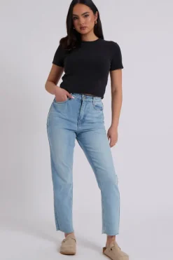 Bleach Tanya Straight Leg Jean