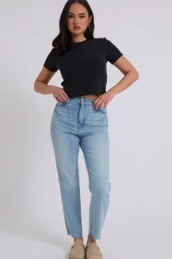 Bleach Tanya Straight Leg Jean
