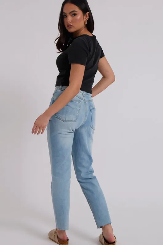 Bleach Tanya Straight Leg Jean