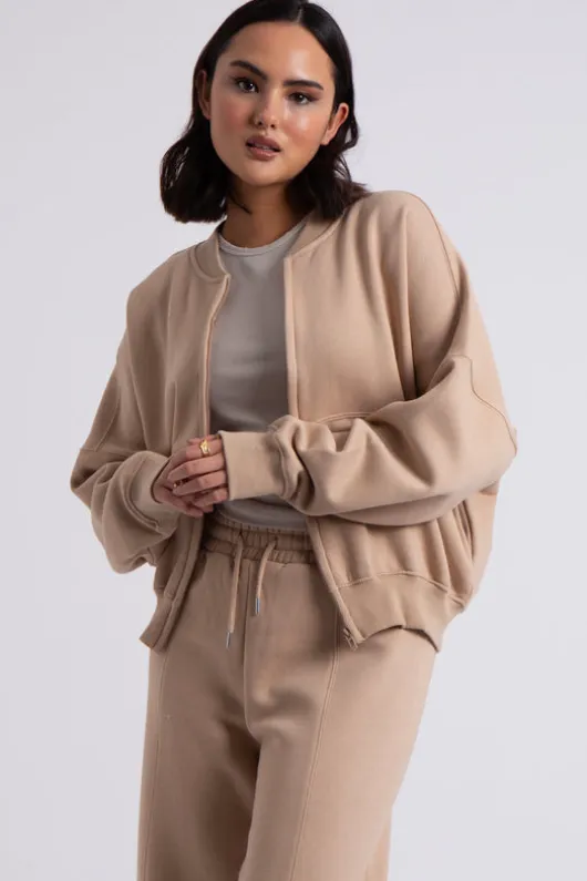 Bomber and Wide Leg Jogger Set