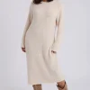 Bouclé Maxi Dress