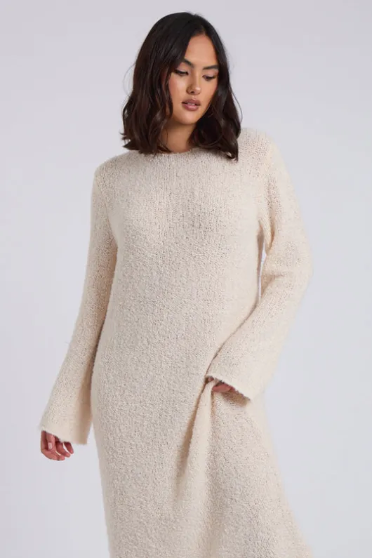 Bouclé Maxi Dress
