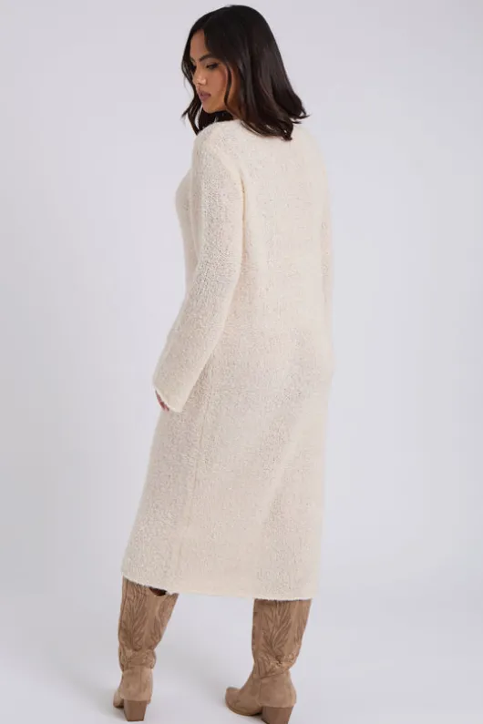 Bouclé Maxi Dress