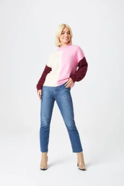 Bright Clean Colour Block Jumper