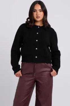 Burgundy Elasticated Wide Leg Trouser