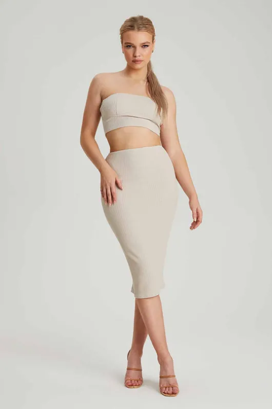 Cable Rib Co-ord Top