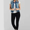 Cassie Blue Denim Gilet