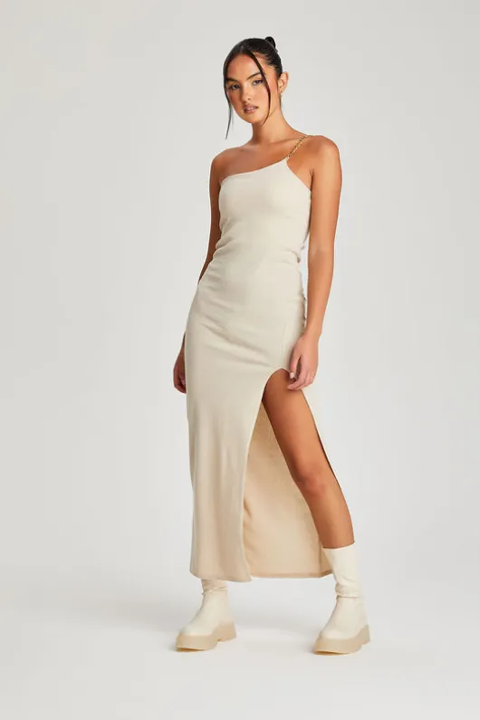 Chain Strap Midi Dress
