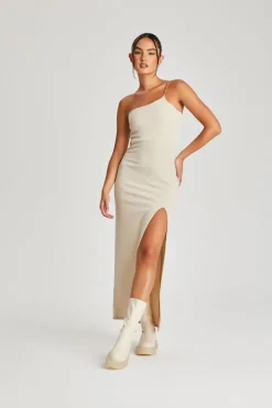 Chain Strap Midi Dress