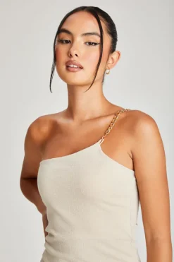 Chain Strap Midi Dress