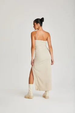 Chain Strap Midi Dress