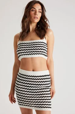 Checker Knit Set