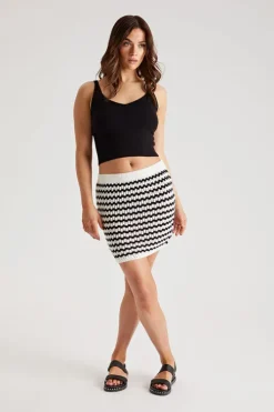 Checker Knit Set