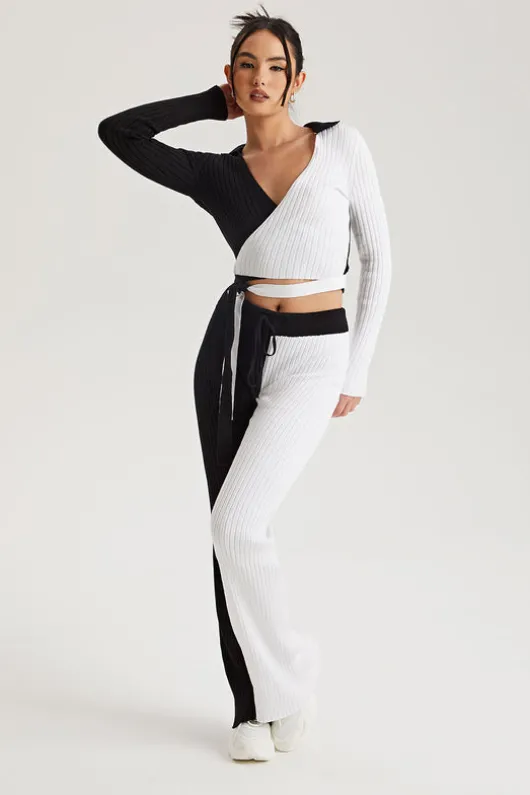 Colour Block Trousers | Urban Bliss clothing