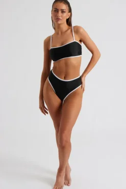 Contrast Bikini Top