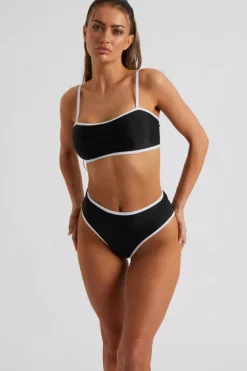 Contrast Bikini Top