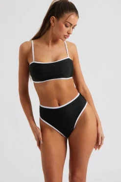 Contrast Bikini Top
