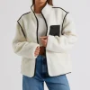 Cream Fleece Jacket