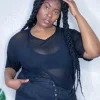 Curve Virgo Button Front Short Black