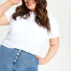 Curve Virgo Button Front Short Mid Wash