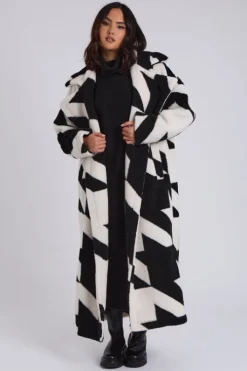 Dogtooth Borg Longline Jacket