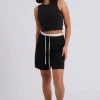 Double Waistband Bermuda Short