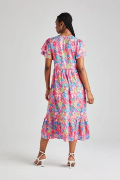 Eddie Floral Ruffle Dress
