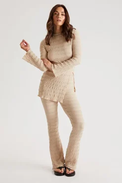 Flared Textured Set