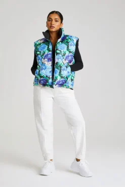 Floral Reversible Gilet