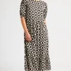 Geometric Smock Dress