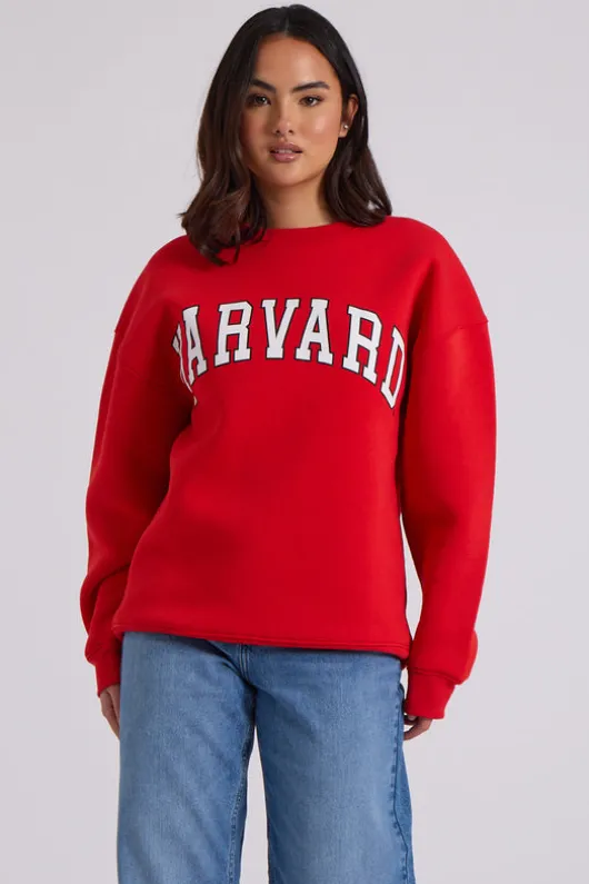 Harvard Oversized Sweatshirt